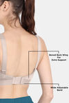 Zelocity High Impact Quick Dry Sports Bra - Moon Light — thumbnail 8